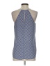 Express 100% Polyester Blue Sleeveless Top Size S - photo 2