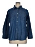 Talbots 100% Cotton Blue Long Sleeve Button-Down Shirt Size 1X Petite - photo 1