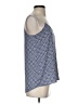 Express 100% Polyester Blue Sleeveless Top Size S - photo 4