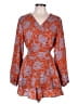 Unbranded Paisley Orange Romper Size XL - photo 1