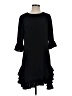 MSK Solid Black Cocktail Dress Size S - photo 1