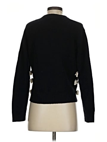 Aqua Cashmere Pullover Sweater (view 2)