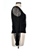 Amaryllis Black Long Sleeve Top Size L - photo 4
