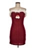 Shein Red Cocktail Dress Size M - photo 1