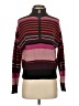 DKNY Jeans 100% Cotton Stripes Burgundy Pullover Sweater Size XS - photo 1