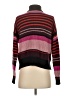 DKNY Jeans 100% Cotton Stripes Burgundy Pullover Sweater Size XS - photo 2