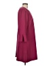 MSK 100% Polyester Solid Burgundy Casual Dress Size 12 - photo 4