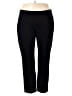 Purejill Solid Black Active Pants Size 3X - photo 1