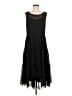 J.Crew 100% Polyester Black Cocktail Dress Size M - photo 1