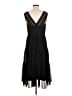 J.Crew 100% Polyester Black Cocktail Dress Size M - photo 2