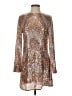 H&M Metallic Gold Cocktail Dress Size S - photo 1