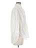 Zara Ivory 3/4 Sleeve Button-Down Shirt Size M - photo 4