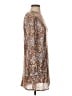 H&M Metallic Gold Cocktail Dress Size S - photo 4