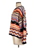 Unbranded 100% Polyester Chevron-herringbone Orange Pullover Sweater Size L (estimated) - photo 5