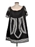 Shein Graphic Black Casual Dress Size 12 - photo 2