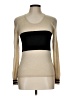 Krizia Color Block Tan Cashmere Pullover Sweater Size EU 44 / US 14 - photo 1