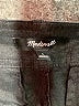 Madewell 100% Linen Solid Black Shorts Size 6 - photo 3