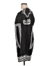 Shein Graphic Black Casual Dress Size 12 - photo 5