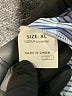 Unbranded 100% Polyester Stripes Blue 3/4 Sleeve Blouse Size XL - photo 7