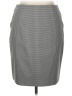 Antonio Melani Houndstooth Gray Casual Skirt Size 14 - photo 1