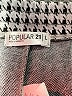 Popular 21 Houndstooth Gray Casual Pants Size L - photo 7