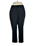 Jones New York Solid Black Casual Pants Size 1X - photo 1