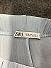 Zara Solid Blue Casual Pants Size S - photo 7
