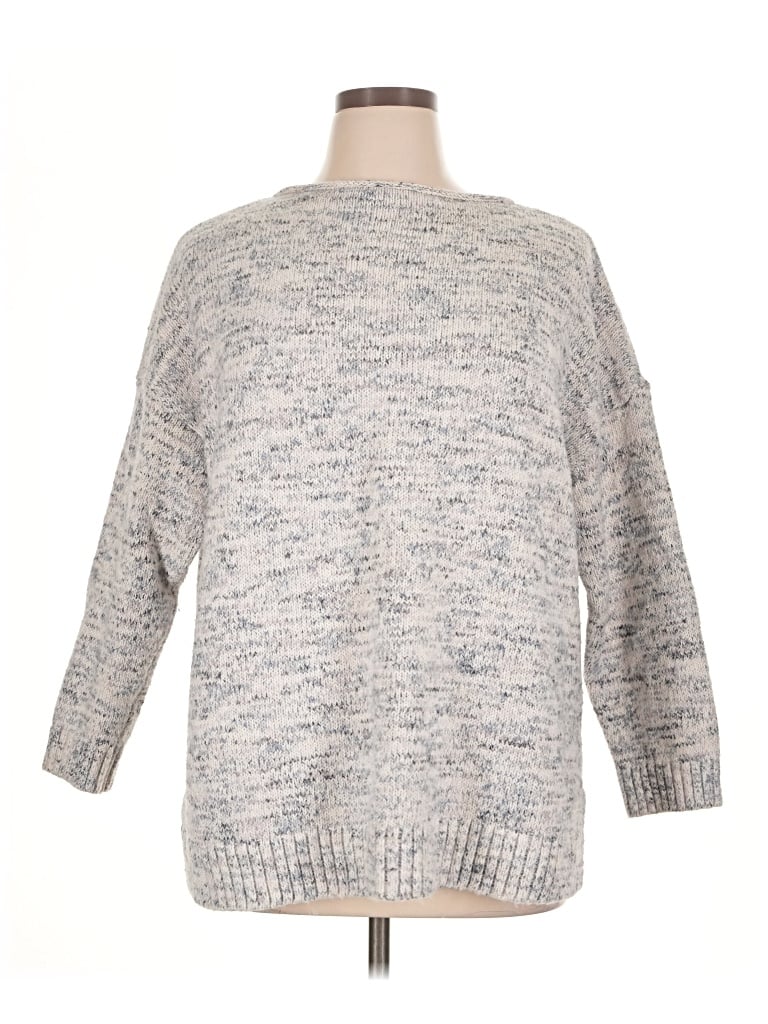 Pre-owned Purejill Pullover Sweater In Gray