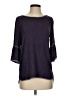 Max Studio Purple 3/4 Sleeve Top Size S - photo 1