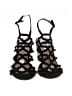 Steve Madden 100% Leather Black Wedges Size 6 1/2 (wide) - photo 2