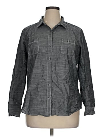 Port Authority Long Sleeve Button-Down Shirt (view 1)