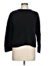 T by Alexander Wang Solid Black Pullover Sweater Size L - photo 1