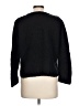 T by Alexander Wang Solid Black Pullover Sweater Size L - photo 2