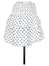 Lulus Polka Dots White Casual Skirt Size S - photo 2