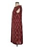 Max Studio Print Burgundy Cocktail Dress Size S - photo 5