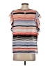 Elle Silver Sleeveless Blouse Size S - photo 2
