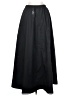 Lulus 100% Polyester Solid Black Formal Skirt Size S - photo 2