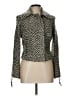Per Se Chevron-herringbone Gray Jacket Size 10 - photo 1