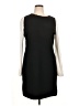 DKNY Color Block Black Cocktail Dress Size 14 - photo 1