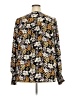Dokotoo 100% Polyester Floral Black Long Sleeve Blouse Size XXL - photo 2