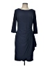 Alex Evenings 100% Polyester Solid Blue Cocktail Dress Size 12 - photo 1