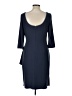 Alex Evenings 100% Polyester Solid Blue Cocktail Dress Size 12 - photo 2