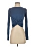Gaze Blue Long Sleeve Top Size S - photo 1