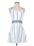 Shein Stripes White Casual Dress Size 4 - photo 1