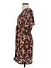 Angie 100% Rayon Paisley Brown Casual Dress Size S - photo 5