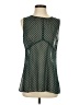 CAbi 100% Polyester Green Sleeveless Blouse Size S - photo 1