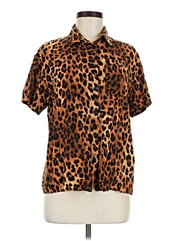 Forever 21 Short Sleeve Blouse (view 1)