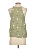 Blu Pepper 100% Rayon Green Sleeveless Blouse Size S - photo 2