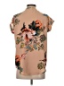 Shein Tan Short Sleeve Blouse Size S - photo 2