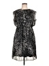 SOHO Apparel Ltd 100% Polyester Animal Print Black Cocktail Dress Size 16 (petite) - photo 1
